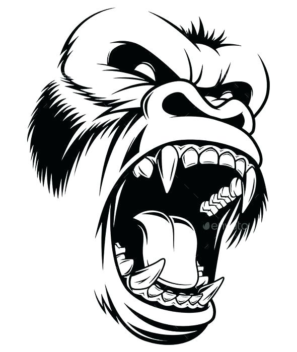 Collection of Gorilla clipart | Free download best Gorilla clipart on ...