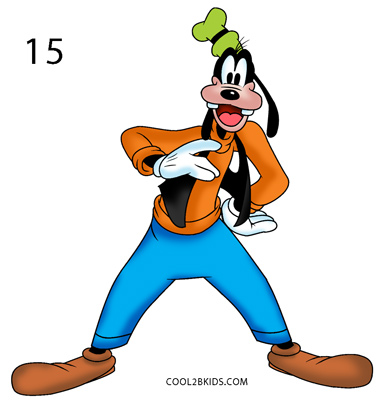 388x400 How To Draw Goofy