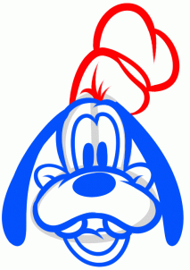 213x302 How To Draw How To Draw Goofy Easy