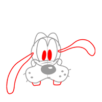 200x200 How To Draw Goofy Full Face