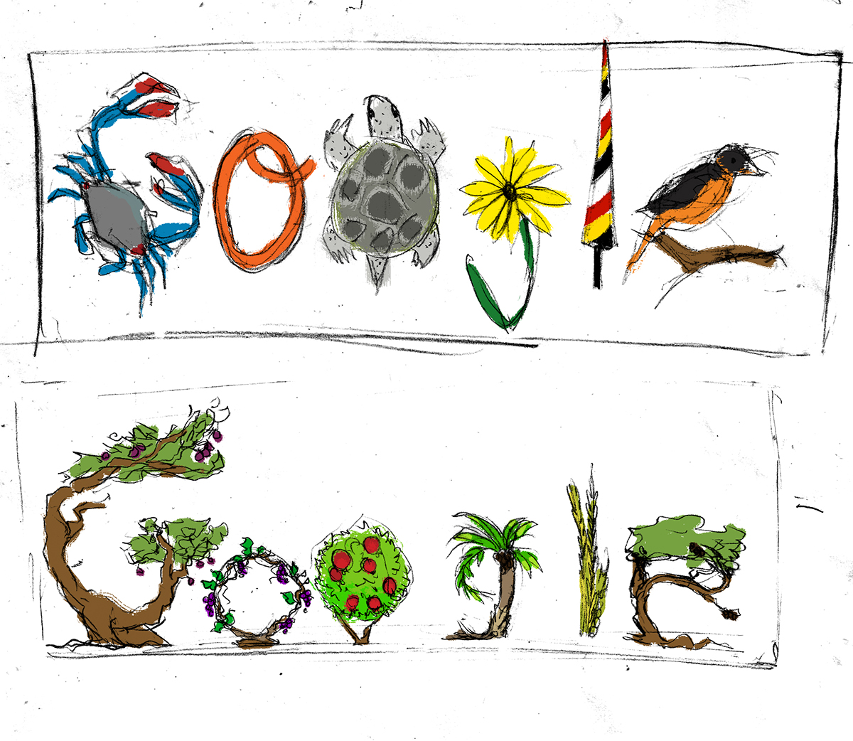 1200x1042 Tu B'shevat Google Doodle On Scad Portfolios