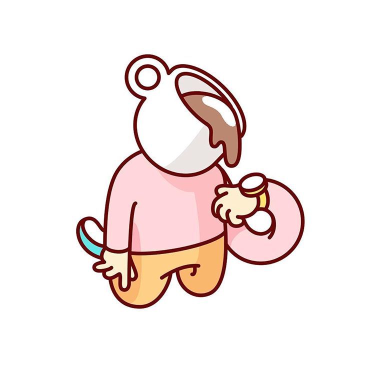 750x750 Stickers For Character Design Inspiration