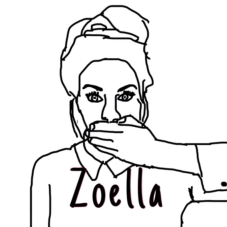 900x900 A Quick Drawing I Did Of Zoella Using The Draw