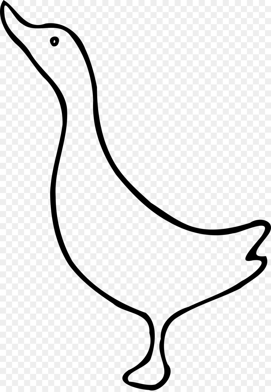 900x1300 Duck, Drawing, Sketch, Transparent Png Image Clipart Free Download