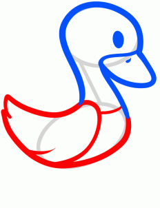 232x302 How To Draw How To Draw A Goose For Kids