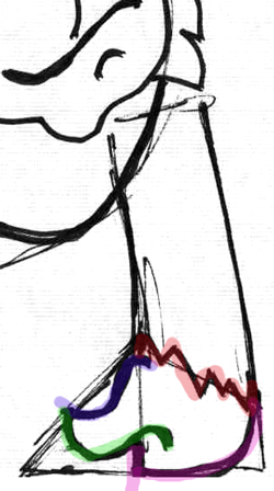 250x448 How To Draw Cartoon Gorillas Apes With Easy Step