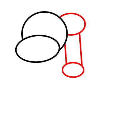 400x400 Drawing A Cartoon Gorilla