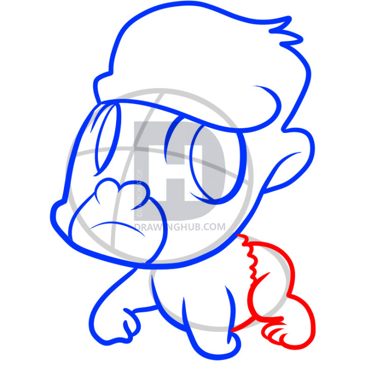 720x720 How To Draw A Gorilla For Kids, Step