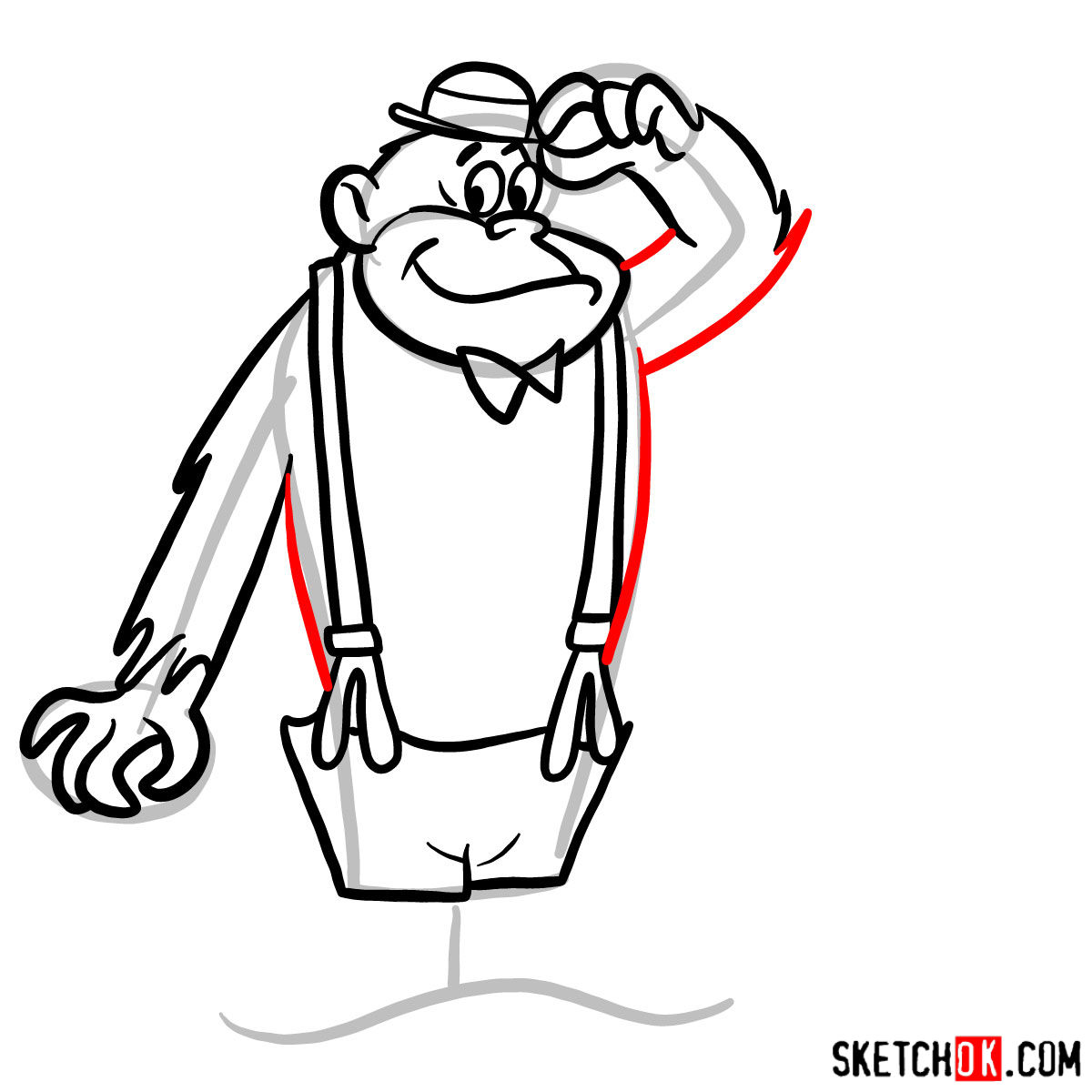 1200x1200 How To Draw Magilla Gorilla And Mr Peebles