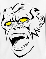 190x243 Gorilla Roar Kids' Premium T Shirt Spreadshirt