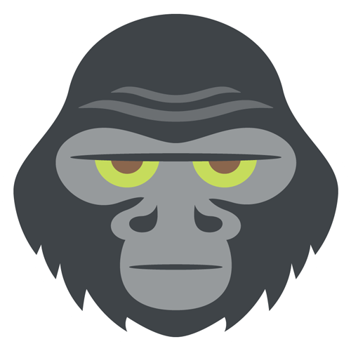 500x500 Gorilla Clipart Cute For Free Download And Use In Presentations