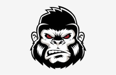 400x259 Gorilla Face Png