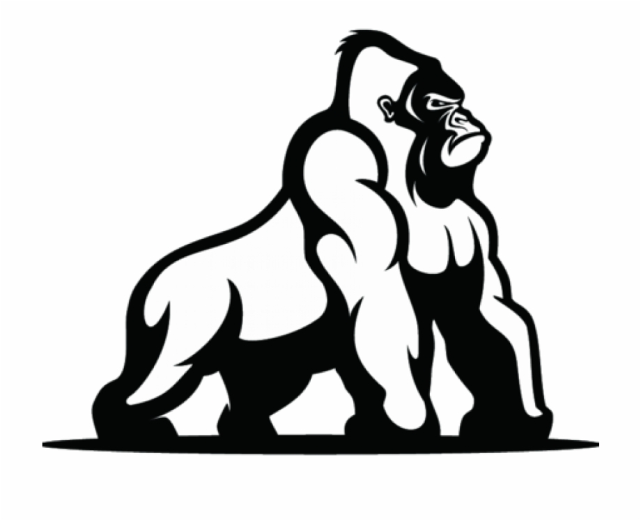 920x748 Gorilla Clipart Football