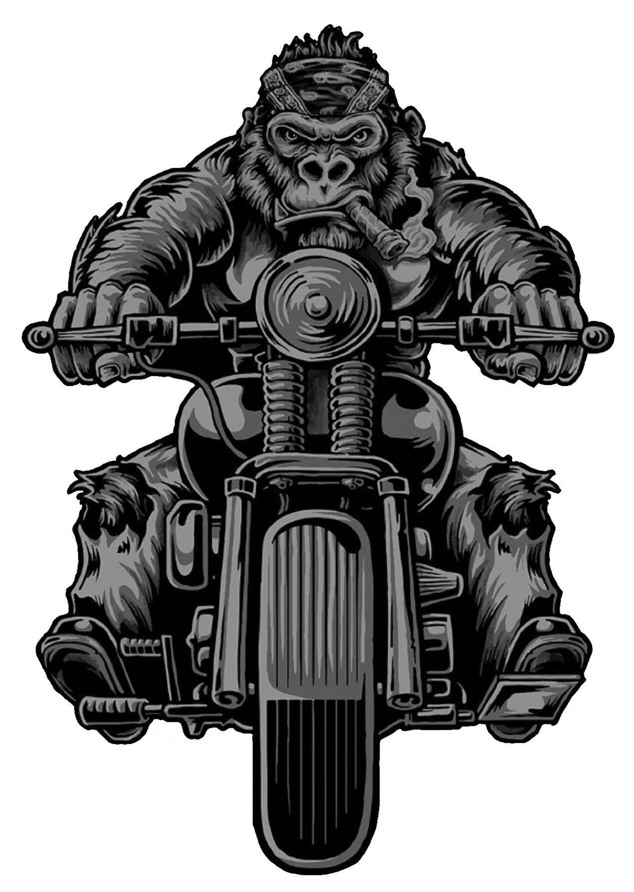 1271x1789 Cool In Biker Tattoos, Motorcycle Art