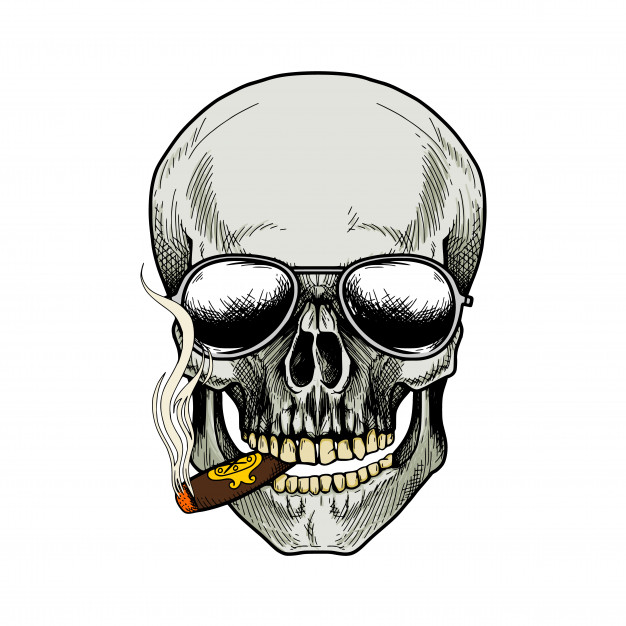626x626 Skull Smoke Vectors, Photos And Free Download
