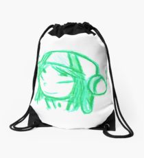 210x230 Gorillaz Drawing Drawstring Bags Redbubble