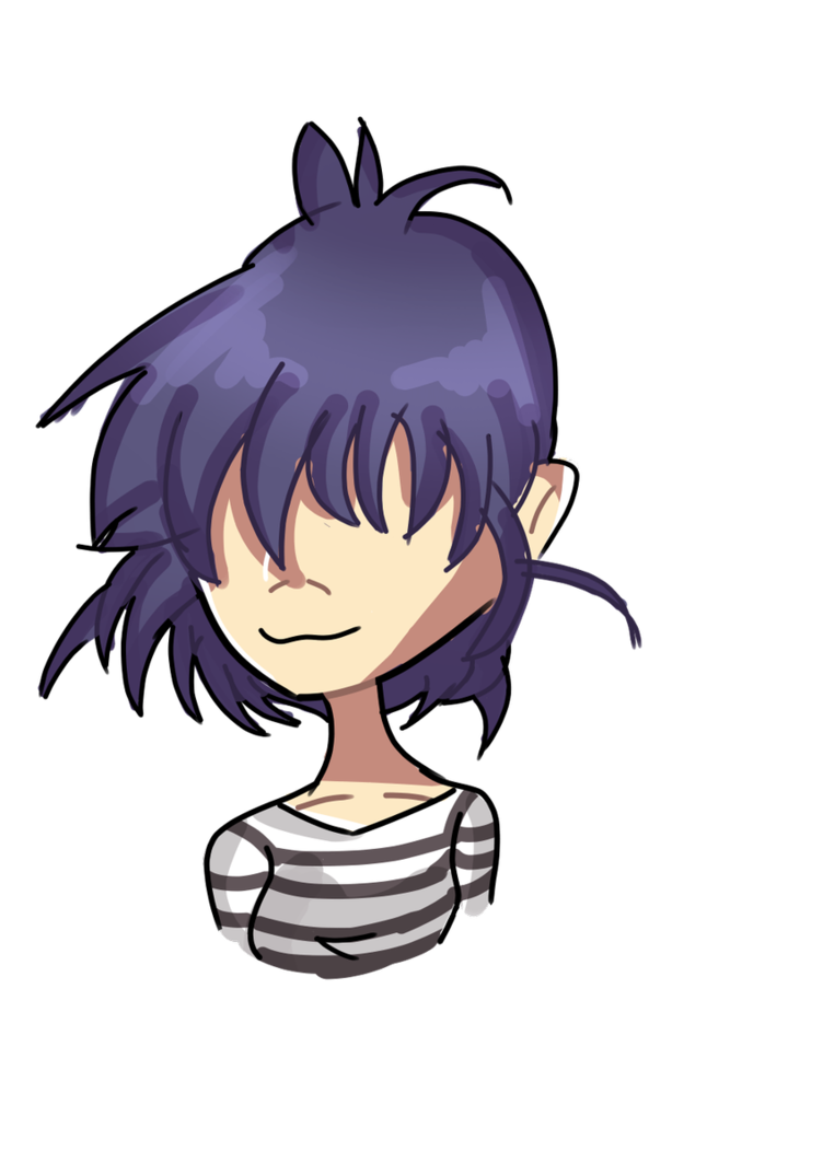 752x1063 Collection Of Free Gorillaz Drawing Anime Download On Ui Ex
