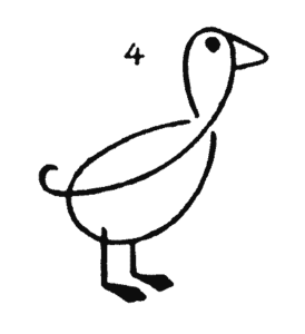 274x300 How To Draw A Goose Step