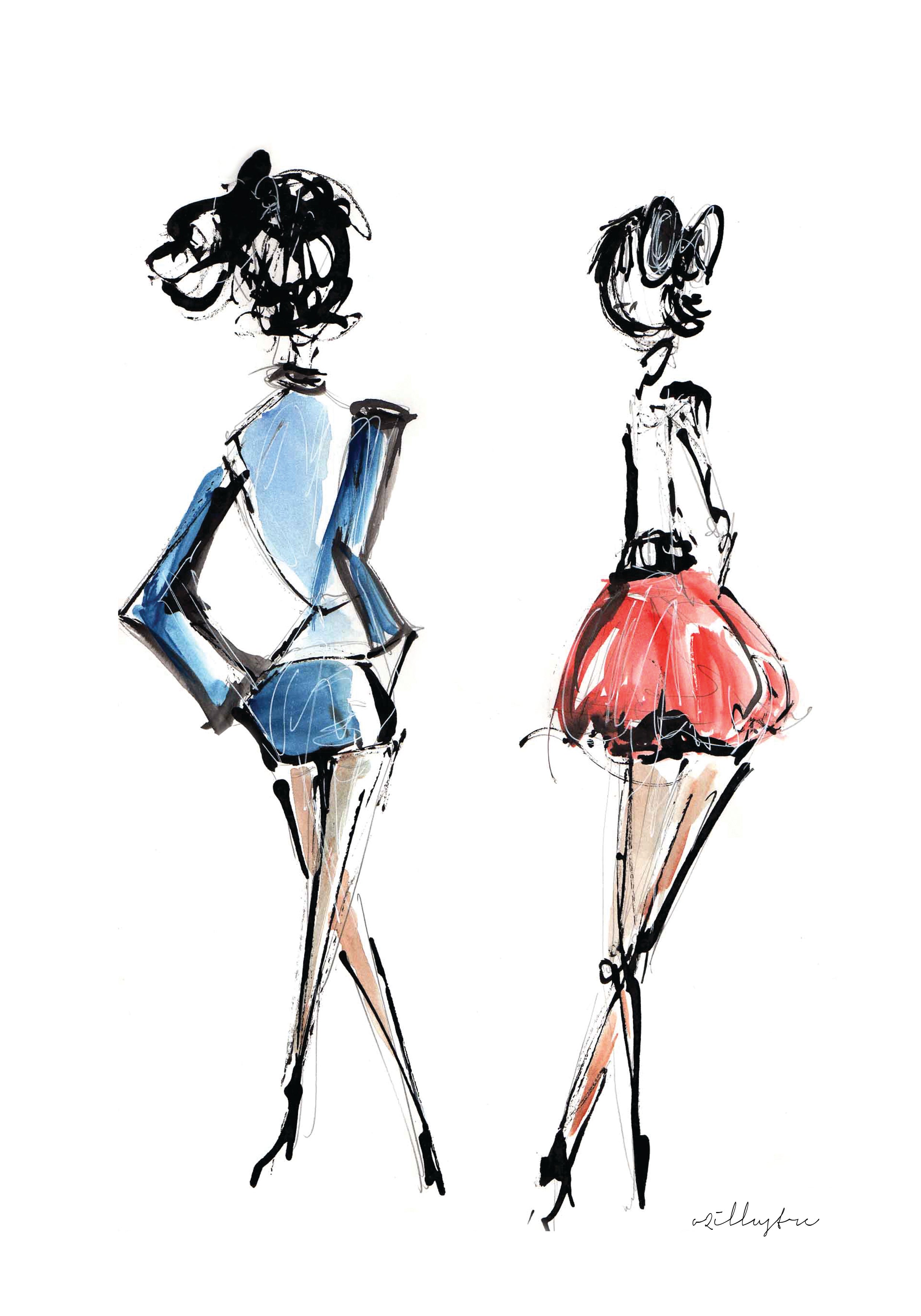 2480x3543 Illustration Watercolour Gossip Tictail