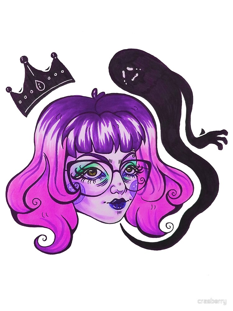 750x1000 Pastel Goth Girl