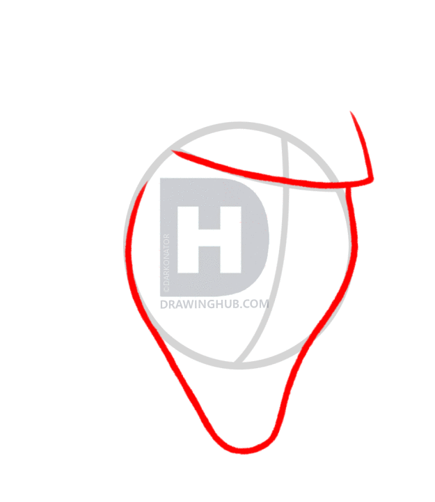 625x720 How To Draw Joker Easy, Step