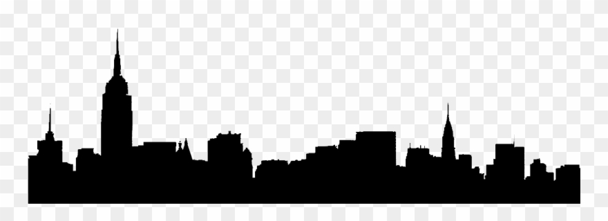 880x320 City Clipart Transparent Background