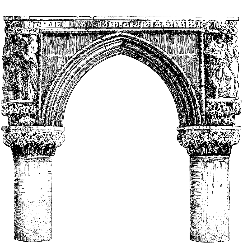 1024x1024 Gothic Archway