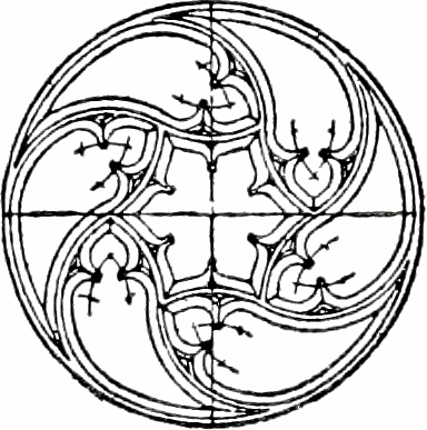 384x387 Gothic Arches And Windows Roseton Gotico