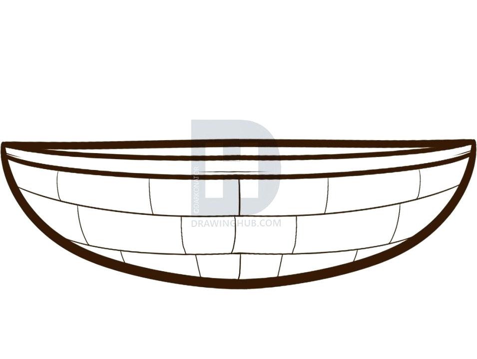 955x720 Drawing Boat For Kids