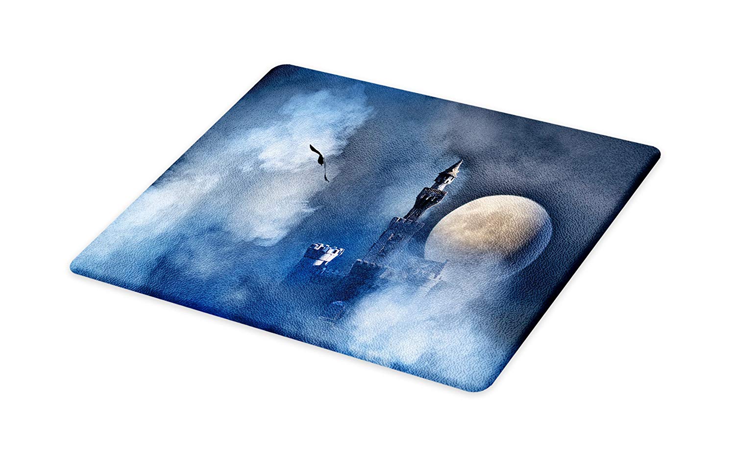 1500x934 ambesonne fantasy cutting board, castle on clouds