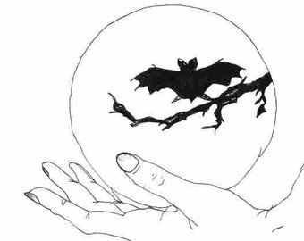 340x270 Gothic Drawing Etsy