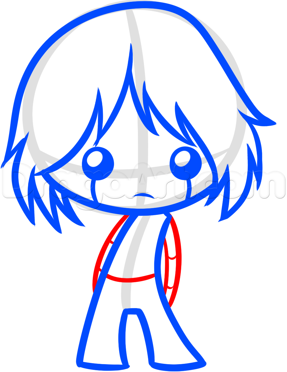 949x1228 How To Draw A Gothic Boy Character, Step