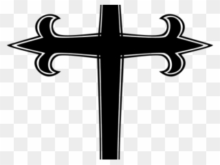 320x240 Gothic Cross Clip Art