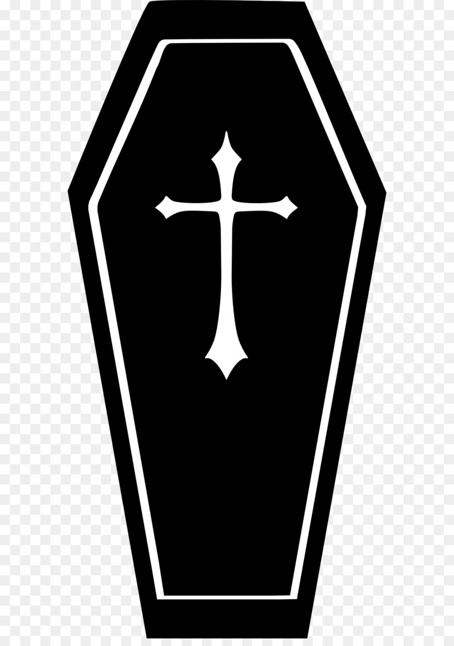 900x1280 Gothic Cross Silhouette