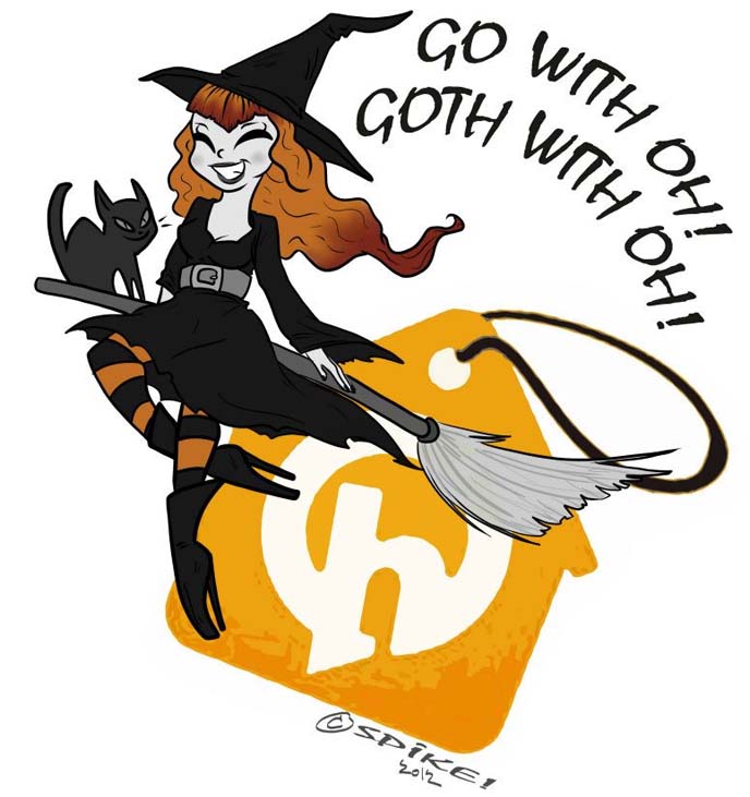 688x731 Spooky, Cute, Gothic, Halloween Art Drawings! Winners Of Goth