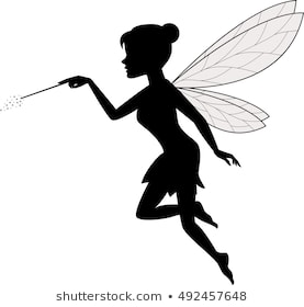 277x280 Huge Collection Of 'fairies Black And White Drawing' Download