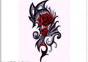 300x210 Collection Of Gothic Rose Tattoo Images In Collection