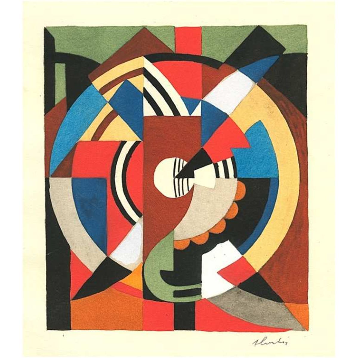 1200x1200 auguste herbin art masters in art, painting, cubism