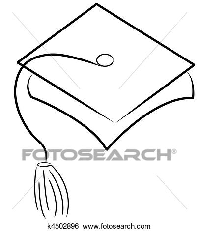 405x470 Graduation Cap Drawings