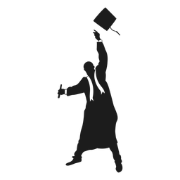 256x256 Graduate Drawing Graduation Hat Transparent Png Clipart Free