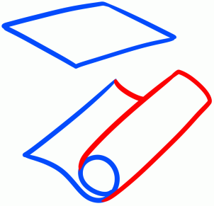 302x291 How To Draw A Graduation Cap, Step