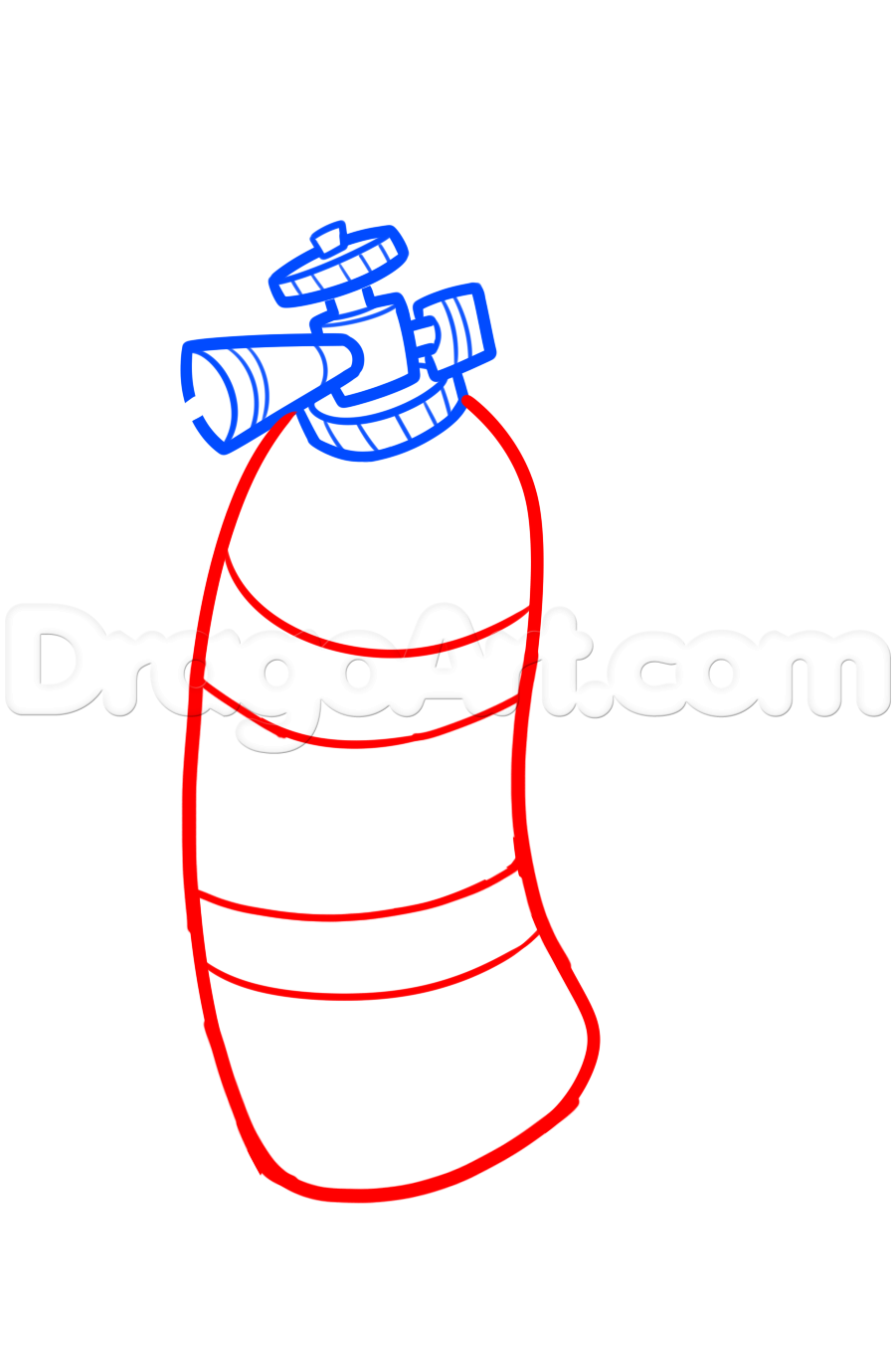 901x1363 How To Draw A Graffiti Can, Step