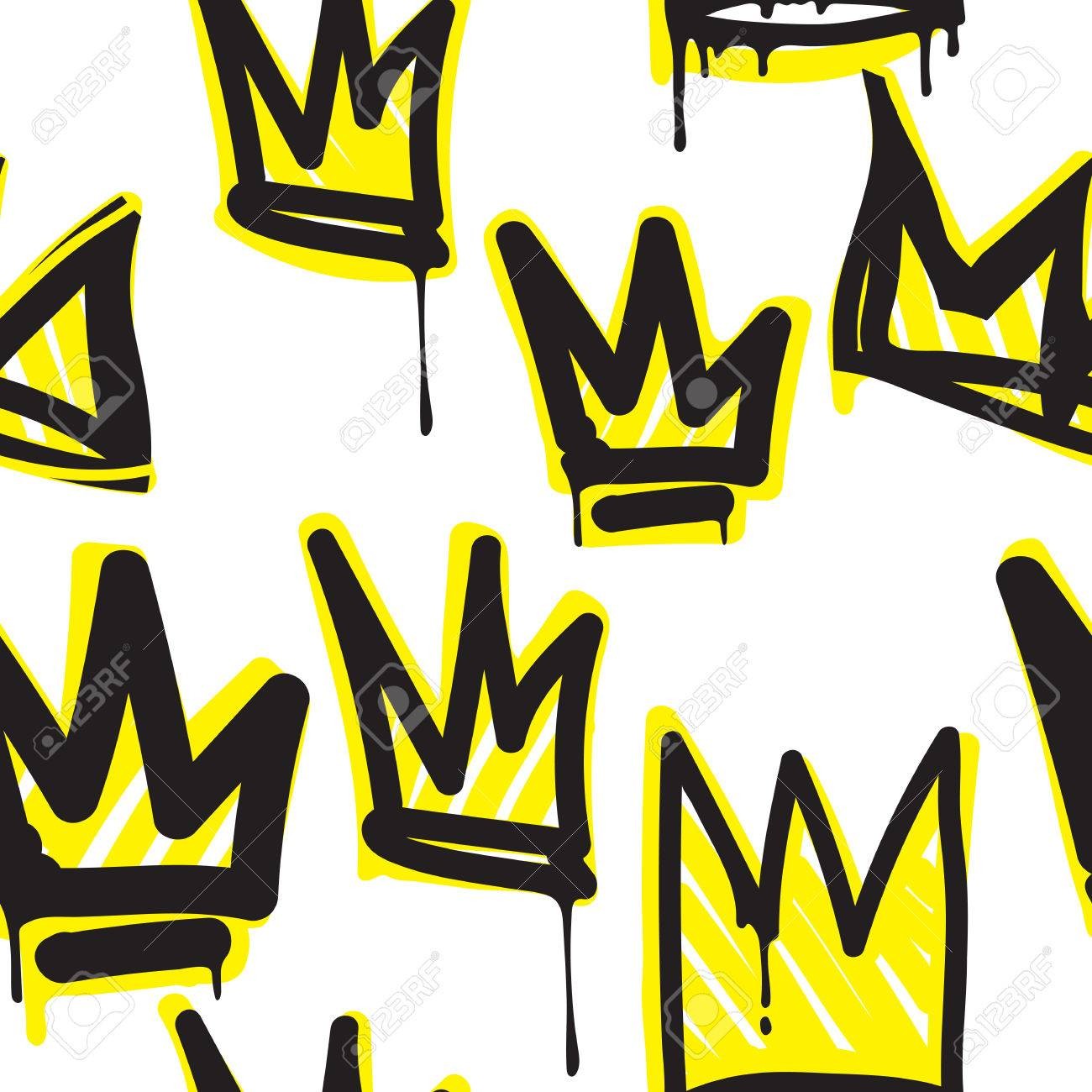 1300x1300 Graffiti Crown Designs