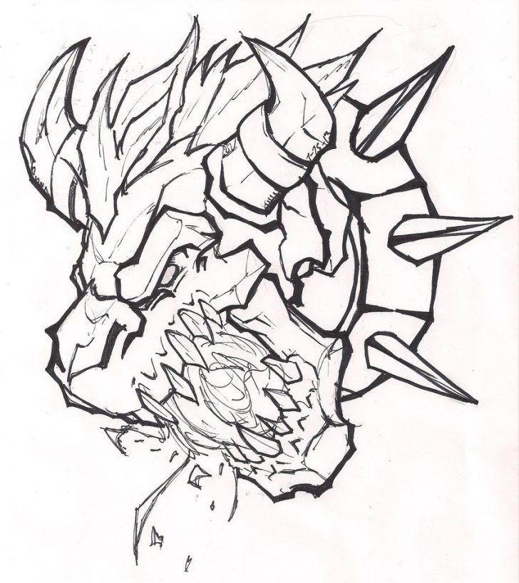 728x818 Cool Art Drawings Step