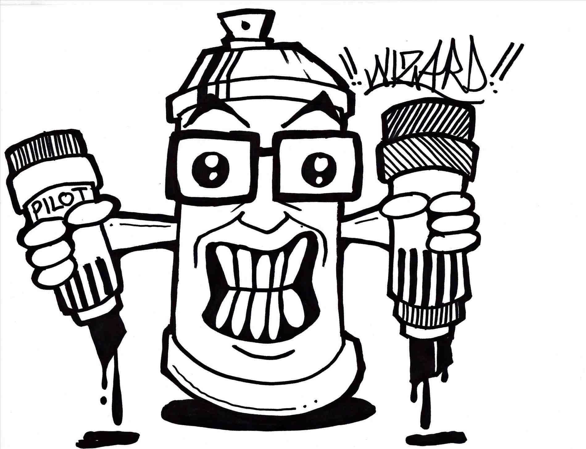 1899x1454 Drawings Of Spray Cans With Faces Ideas Wizard Graffiti