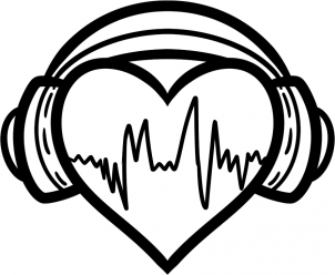 302x248 How To Draw Heart Headphones Step Diy In Drawings