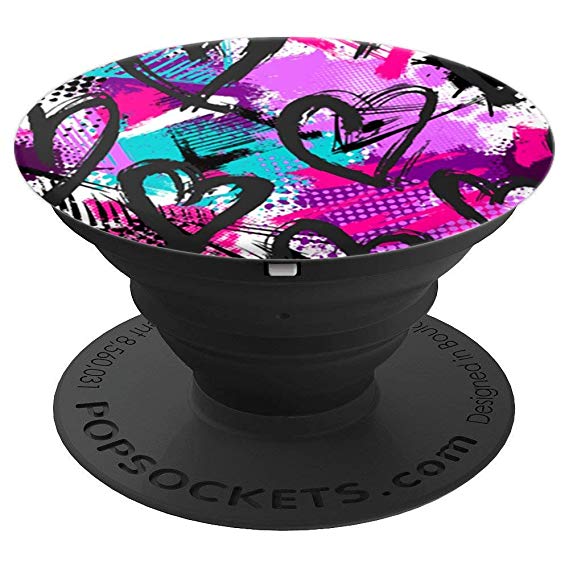 569x569 Cute Graffiti Heart Hand Drawn Art Print Girls Women