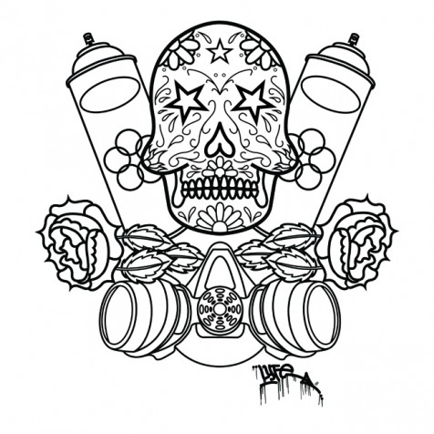 476x476 Skull Can Mask Rose Day In The Lyfe Graffiti Magazine's Online Blog