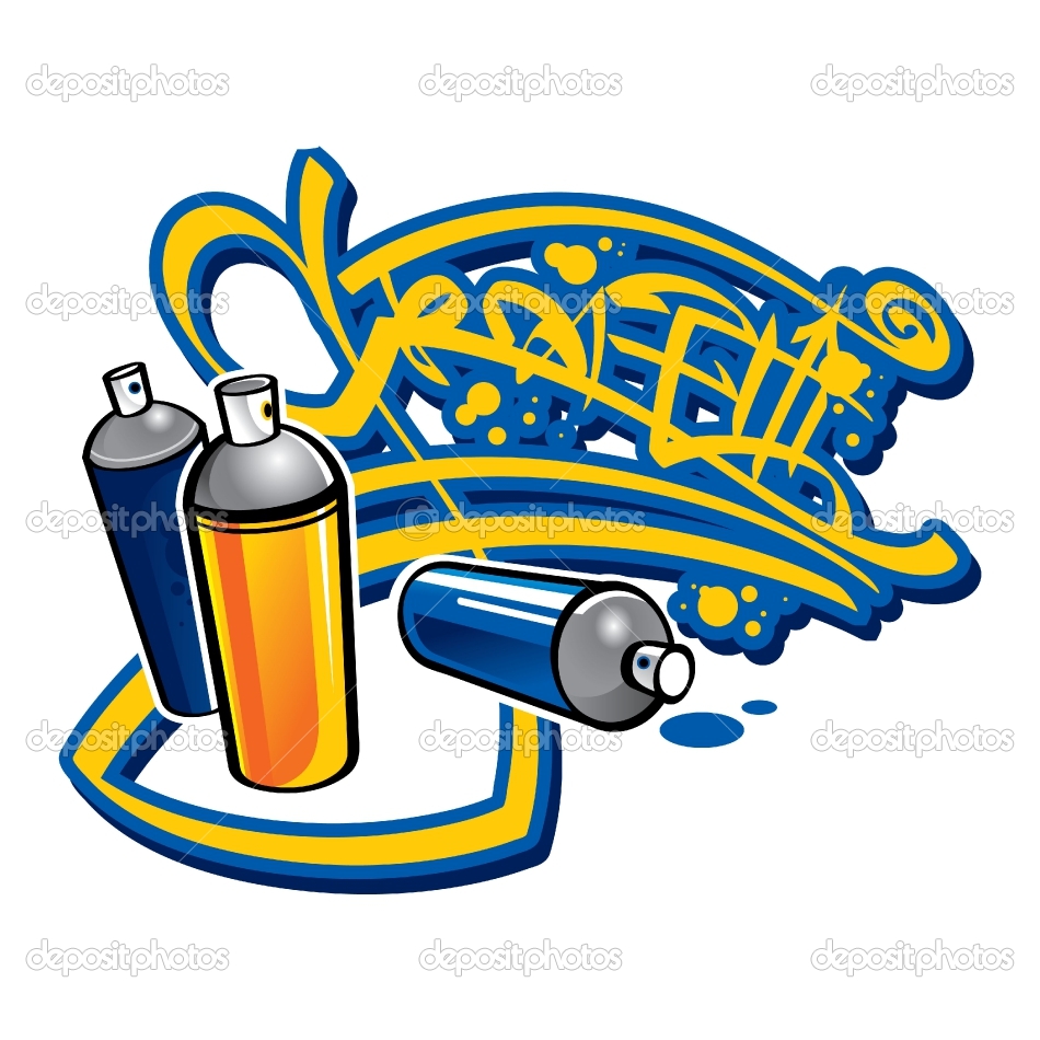 950x950 Graffiti Spray Can Drawing Easy Paint Free Image