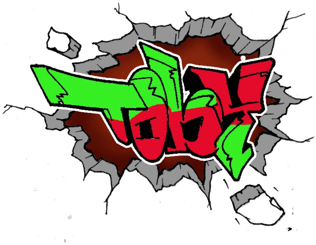 1084x839 Cool Graffiti Drawings Art And Easy Of Spray Cans Step